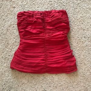 The Limited pleated tube top
